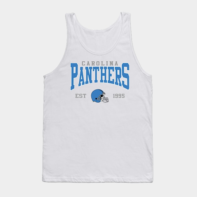 Retro Carolina Football Tank Top by genzzz72